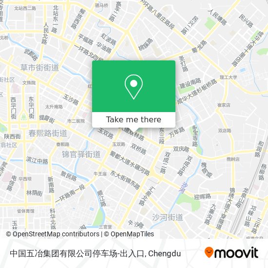 中国五冶集团有限公司停车场-出入口 map