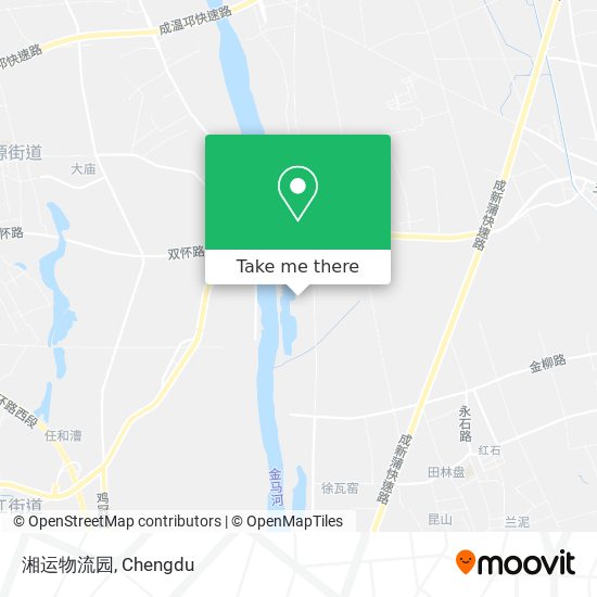 湘运物流园 map