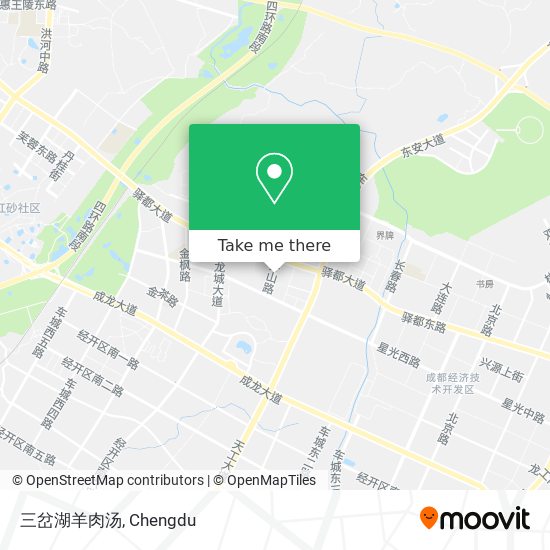 三岔湖羊肉汤 map