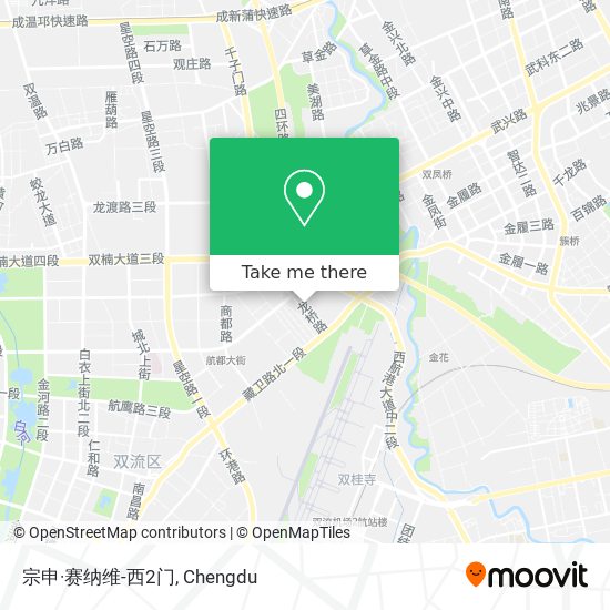 宗申·赛纳维-西2门 map