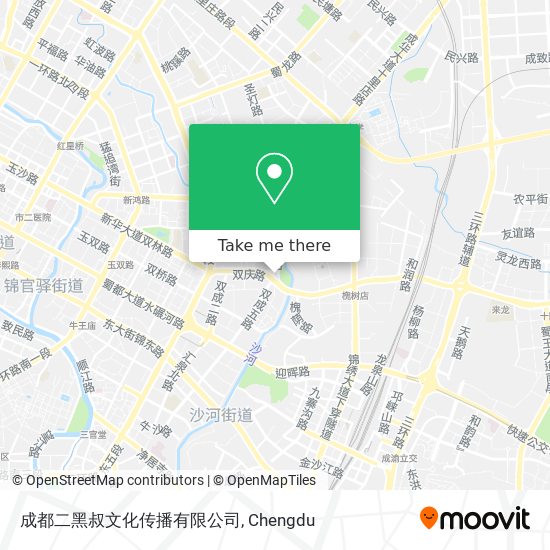 成都二黑叔文化传播有限公司 map