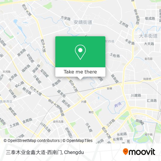 三泰木业金鑫大道-西南门 map