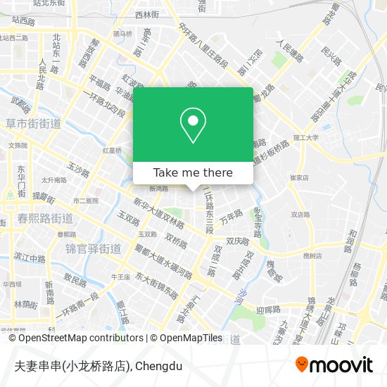 夫妻串串(小龙桥路店) map