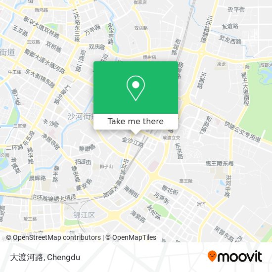大渡河路 map