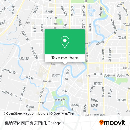 戛纳湾休闲广场-东南门 map