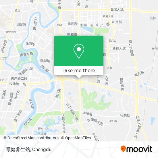 颐健养生馆 map
