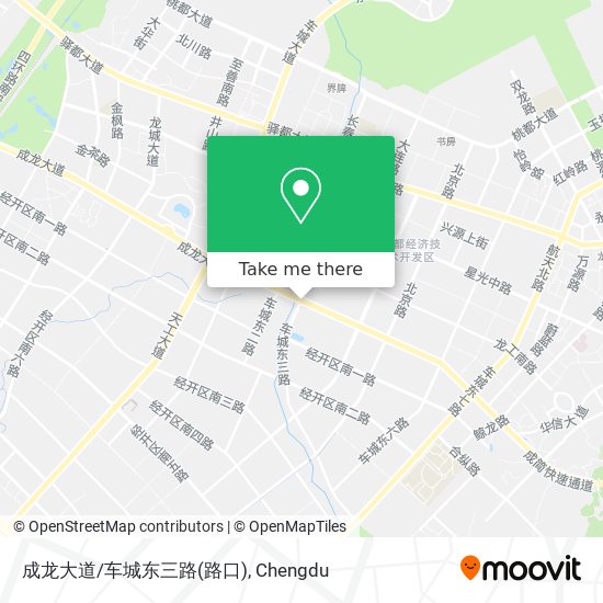 成龙大道/车城东三路(路口) map