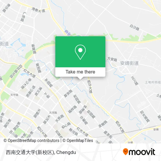西南交通大学(新校区) map