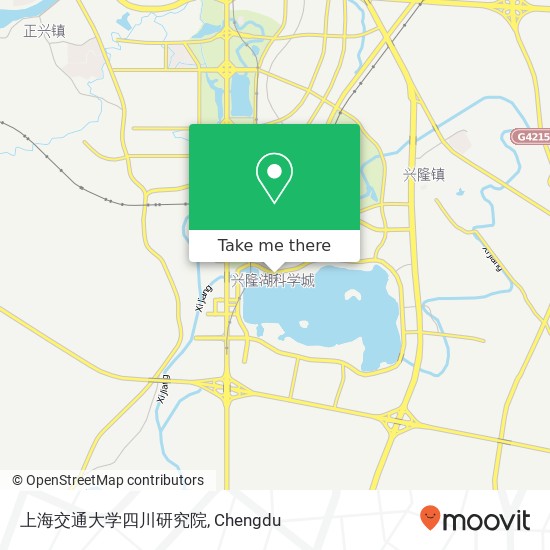 上海交通大学四川研究院 map