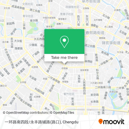 一环路南四段/永丰路辅路(路口) map