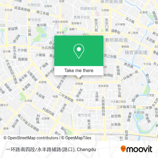 一环路南四段/永丰路辅路(路口) map