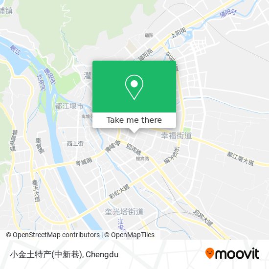 小金土特产(中新巷) map