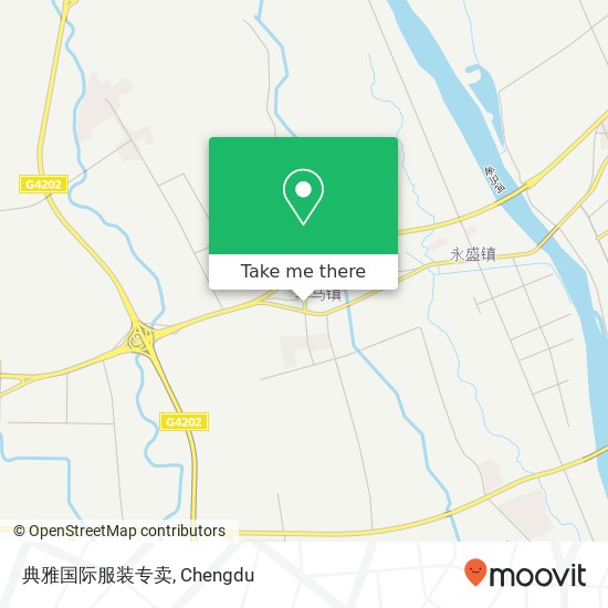 典雅国际服装专卖 map
