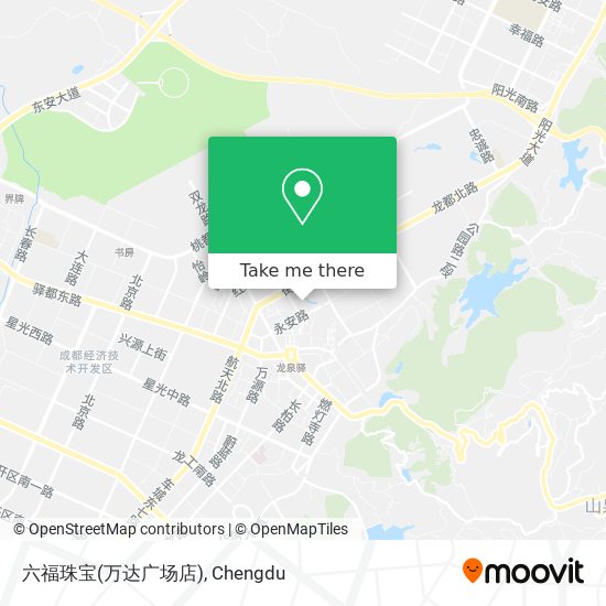 六福珠宝(万达广场店) map
