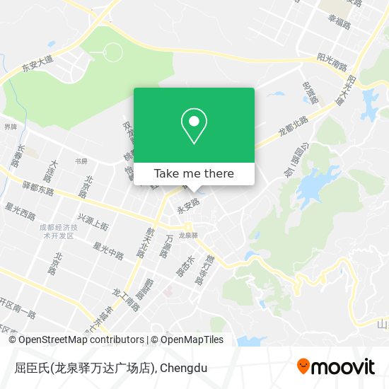 屈臣氏(龙泉驿万达广场店) map