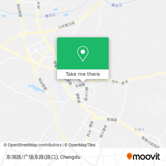 东湖路/广场东路(路口) map
