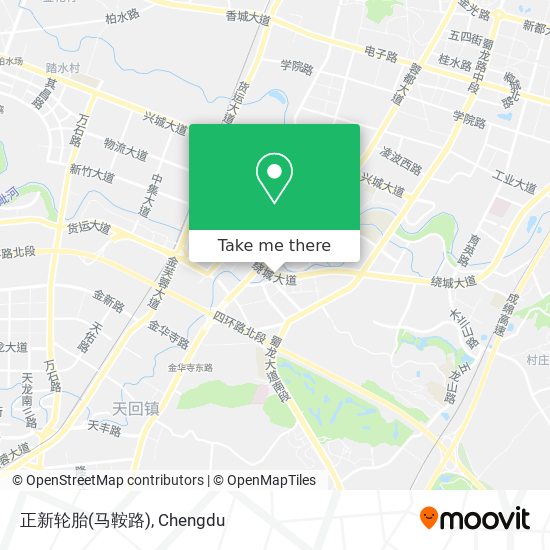 正新轮胎(马鞍路) map