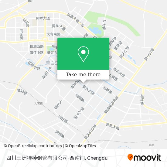 四川三洲特种钢管有限公司-西南门 map