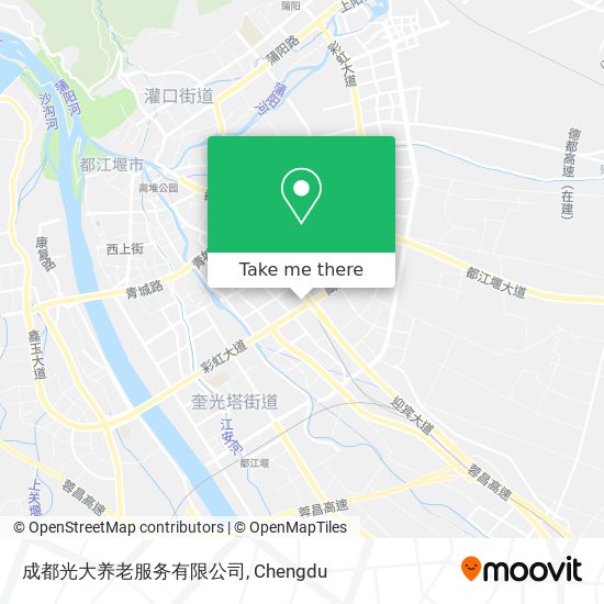 成都光大养老服务有限公司 map