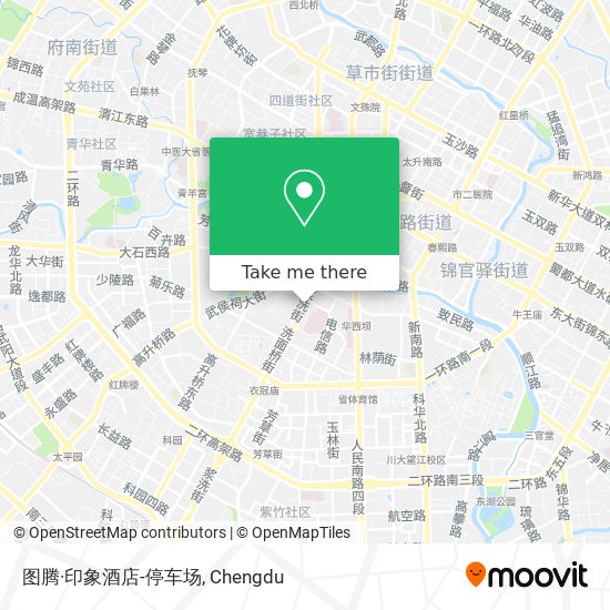 图腾·印象酒店-停车场 map