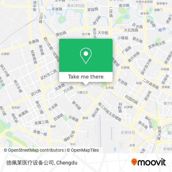 德佩莱医疗设备公司 map