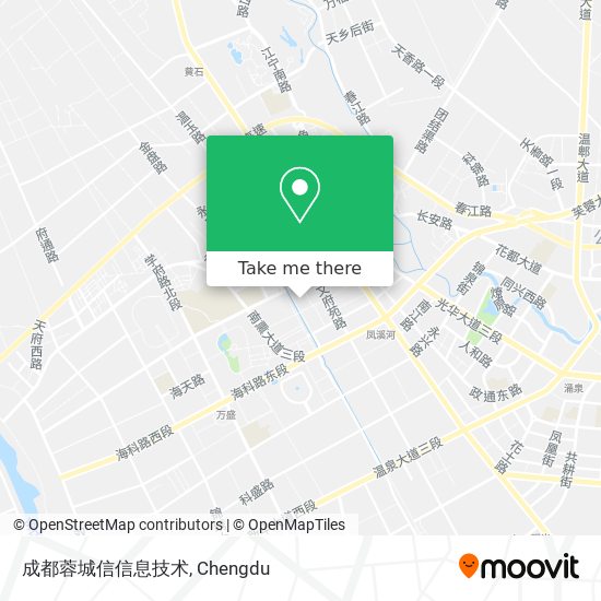 成都蓉城信信息技术 map