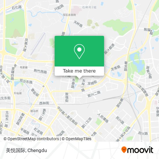 美悦国际 map