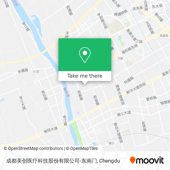 成都美创医疗科技股份有限公司-东南门 map