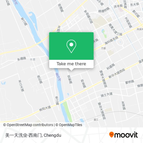 美一天洗业-西南门 map