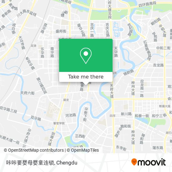 咔咔要婴母婴童连锁 map