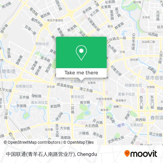 中国联通(青羊石人南路营业厅) map