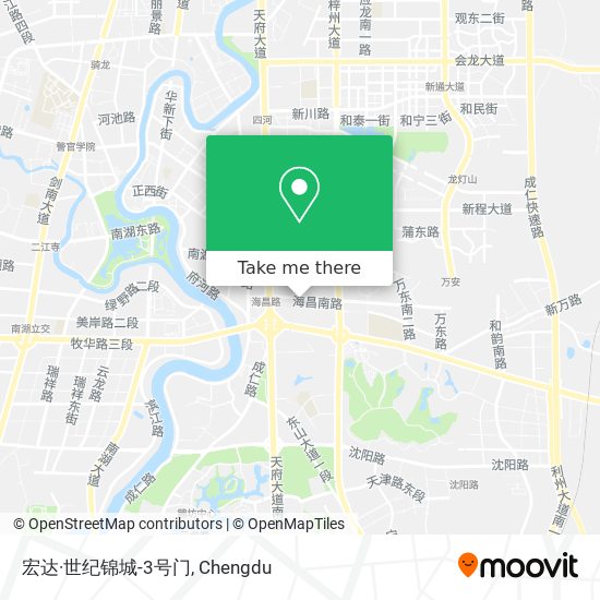 宏达·世纪锦城-3号门 map