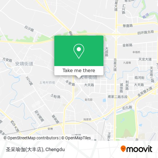 圣采瑜伽(大丰店) map