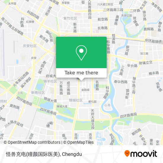 怪兽充电(瞳颜国际医美) map