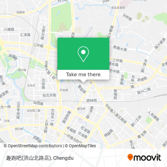 趣跑吧(洪山北路店) map