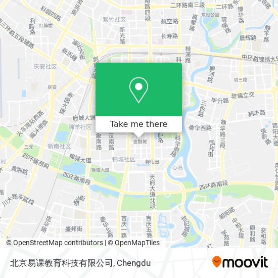 北京易课教育科技有限公司 map