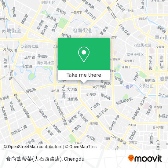 食尚盐帮菜(大石西路店) map