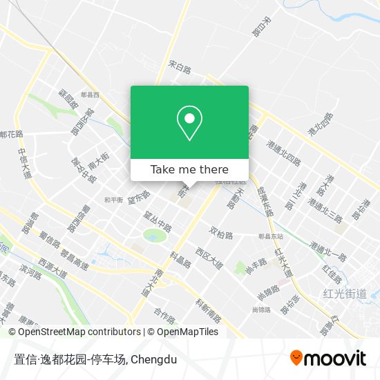 置信·逸都花园-停车场 map