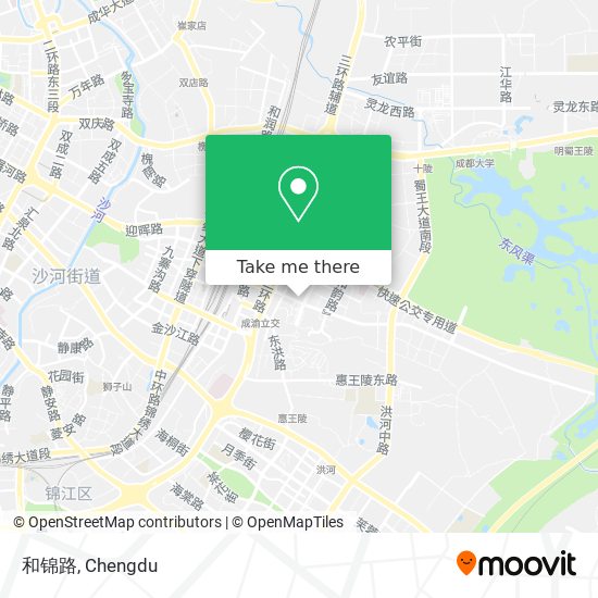 和锦路 map