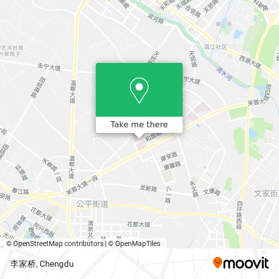 李家桥 map