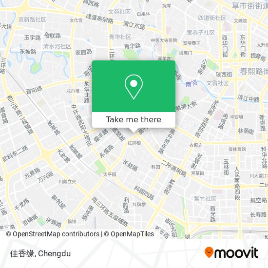 佳香缘 map