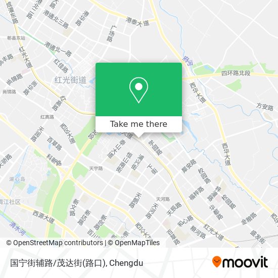 国宁街辅路/茂达街(路口) map