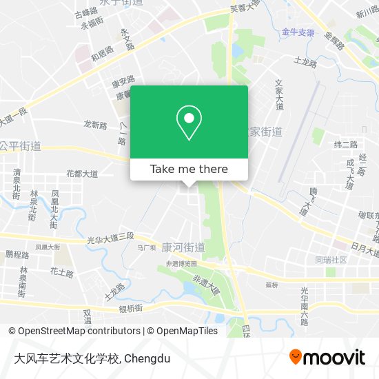 大风车艺术文化学校 map
