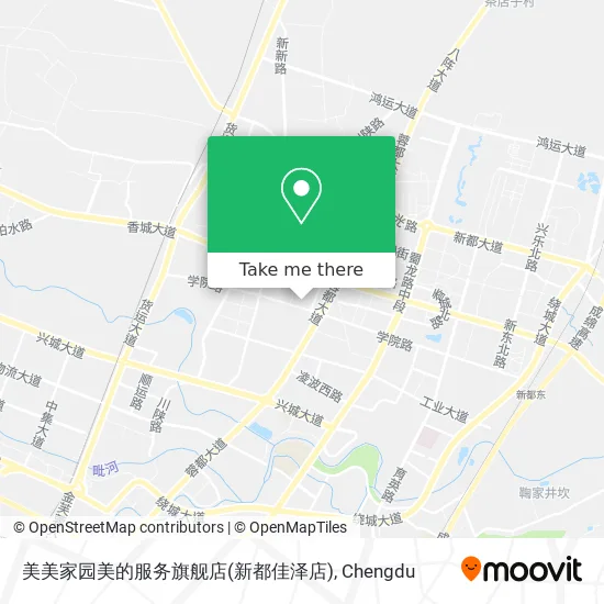 美美家园美的服务旗舰店(新都佳泽店) map