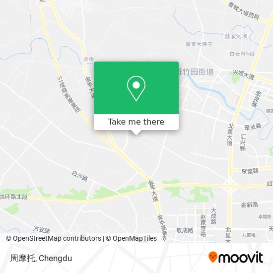 周摩托 map