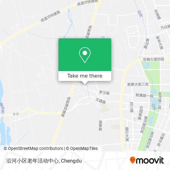 沿河小区老年活动中心 map