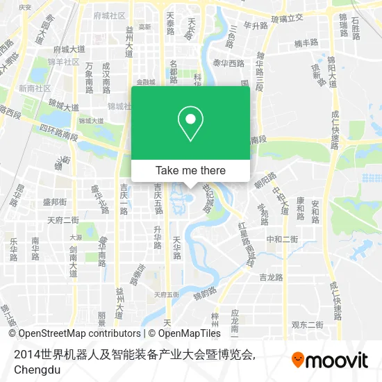 2014世界机器人及智能装备产业大会暨博览会 map