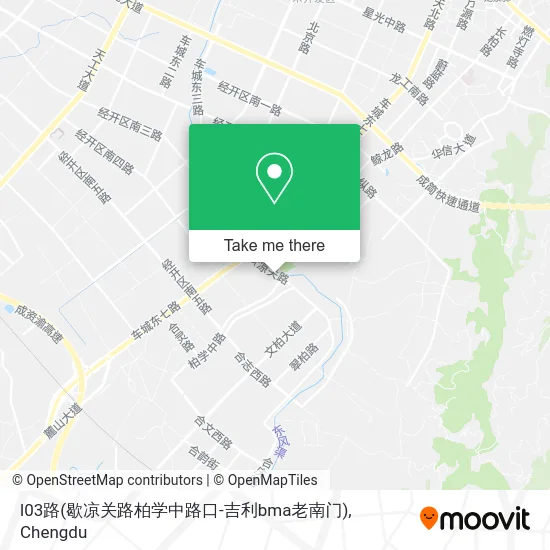 l03路(歇凉关路柏学中路口-吉利bma老南门) map