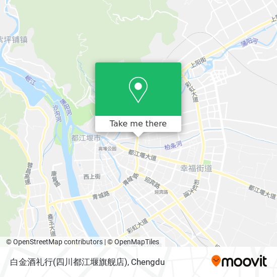 白金酒礼行(四川都江堰旗舰店) map