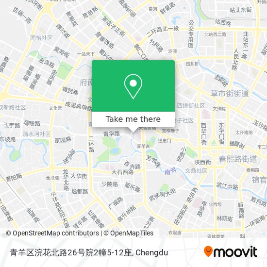 青羊区浣花北路26号院2幢5-12座 map